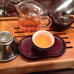 岩茶とお粥♪