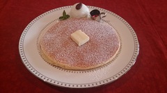 当店の一押し！「焼きたてパンケーキ」 2014.11.18
