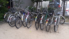 神戸市灘区　自転車回収