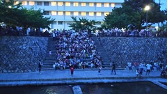 大人達が作る子供達への花火大会☆