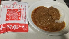 鳥肌の立つカレー