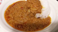 鳥肌の立つカレー