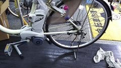 自転車のスタンド❗
