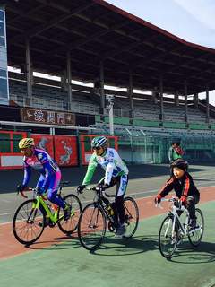 自転車普及の為に奈良競輪場へ