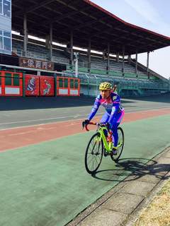 自転車普及の為に奈良競輪場へ