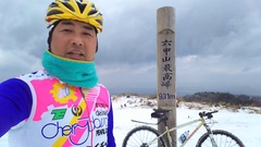 MTB 雪の六甲山へ